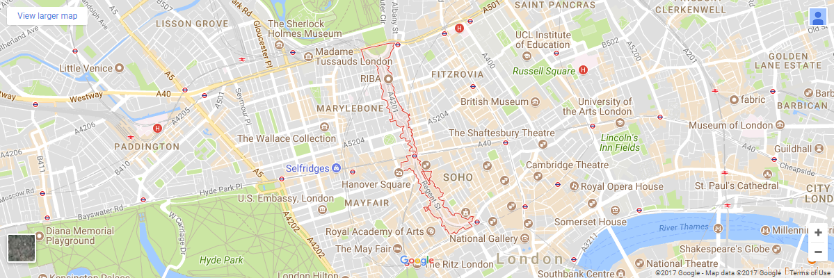 Man and Van W1B Regent Street