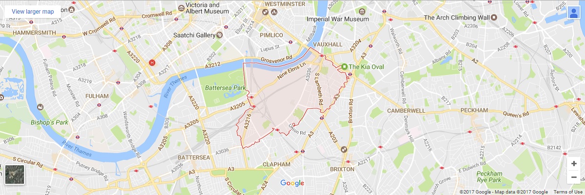 Man and Van SW8 Vauxhall