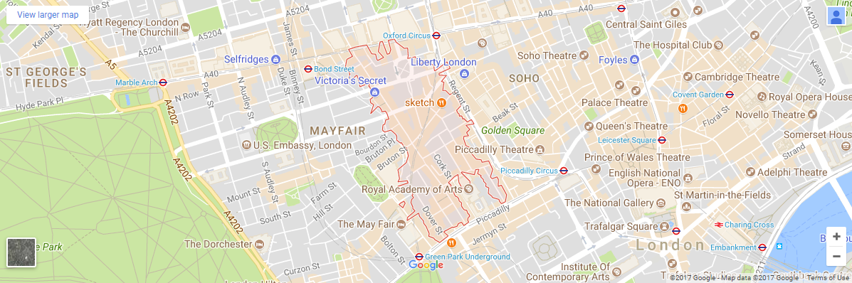 Man and Van W1S Mayfair